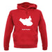 South Sudan Silhouette unisex hoodie South Sudan Silhouette unisex hoodie