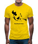 Southeast Asia Silhouette Mens T-Shirt Southeast Asia Silhouette Mens T-Shirt