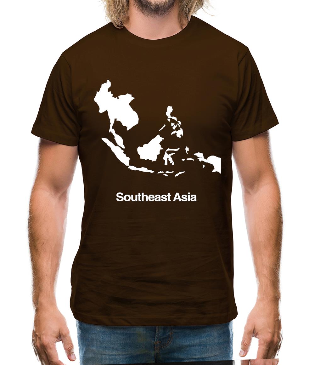 Southeast Asia Silhouette Mens T-Shirt Southeast Asia Silhouette Mens T-Shirt