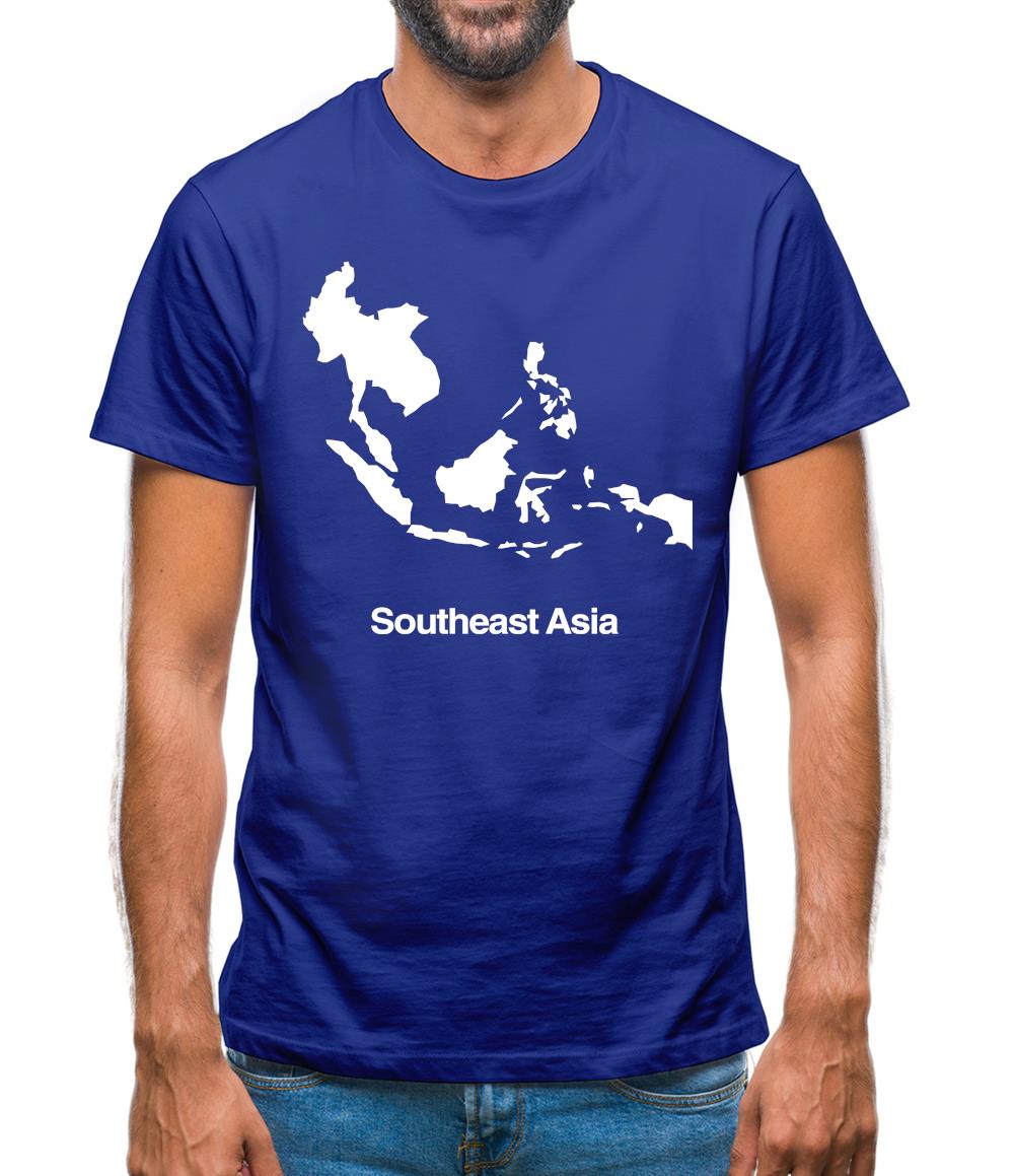 Southeast Asia Silhouette Mens T-Shirt Southeast Asia Silhouette Mens T-Shirt