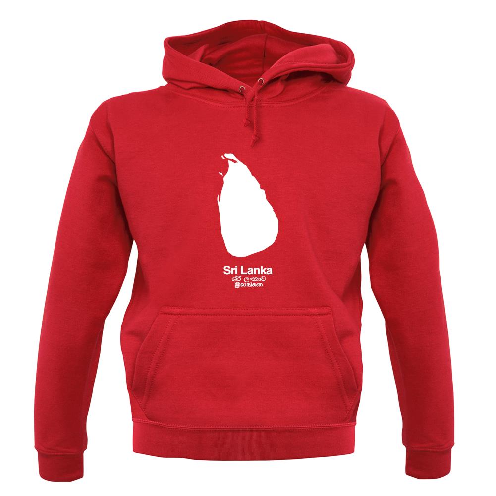Sri Lanka Silhouette unisex hoodie Sri Lanka Silhouette unisex hoodie