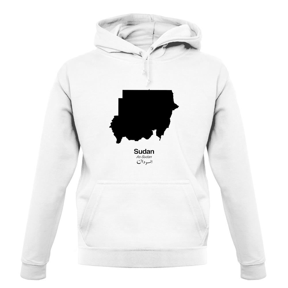 Sudan Silhouette unisex hoodie Sudan Silhouette unisex hoodie