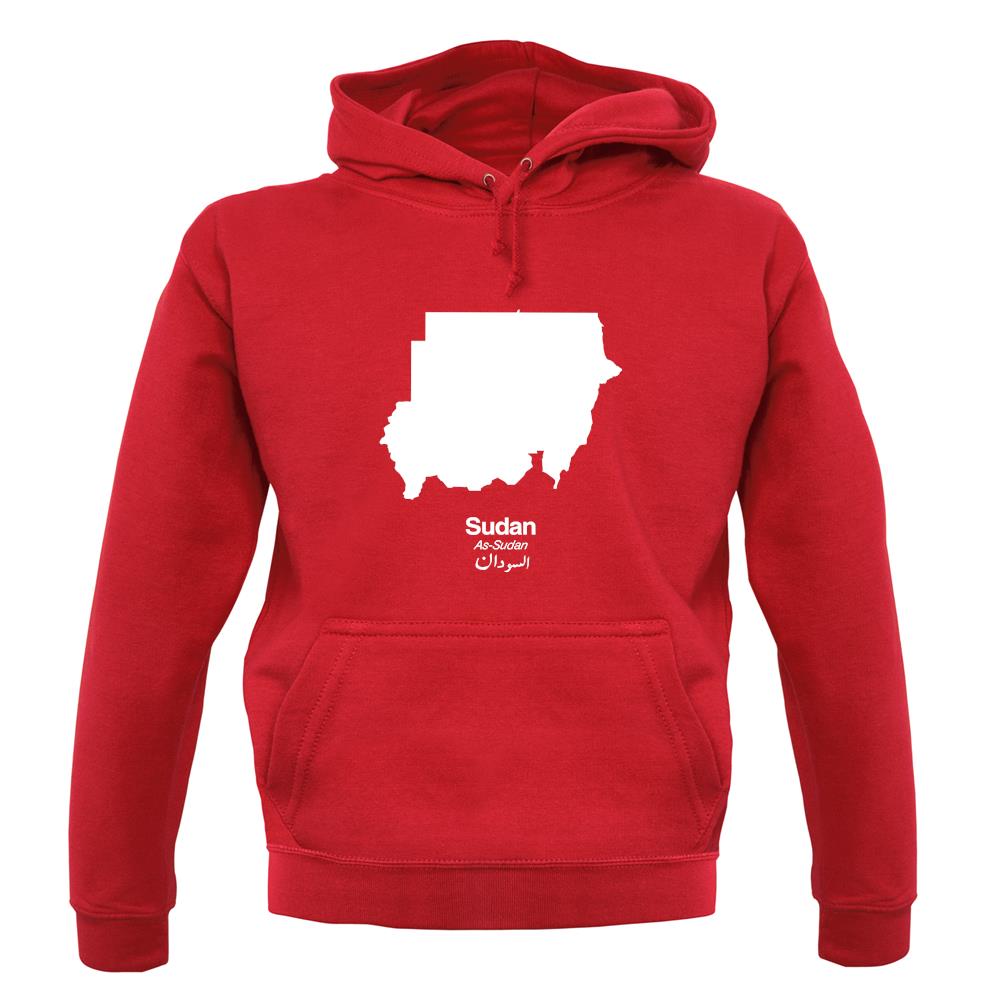 Sudan Silhouette unisex hoodie Sudan Silhouette unisex hoodie
