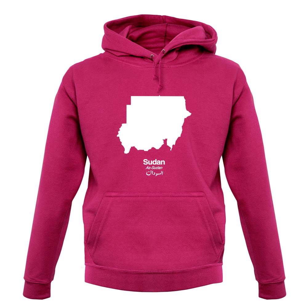 Sudan Silhouette unisex hoodie Sudan Silhouette unisex hoodie