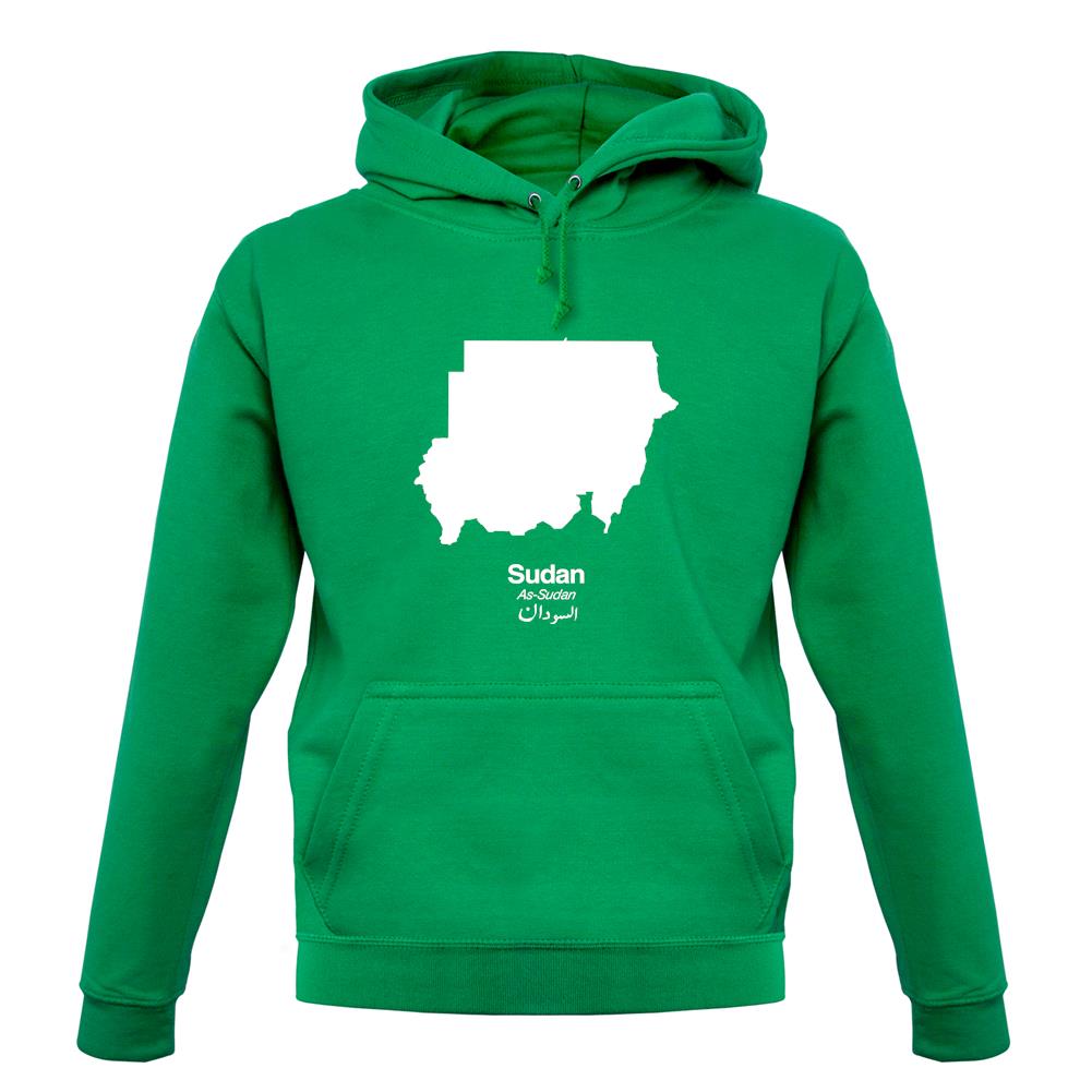 Sudan Silhouette unisex hoodie Sudan Silhouette unisex hoodie