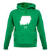 Sudan Silhouette unisex hoodie Sudan Silhouette unisex hoodie