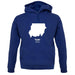 Sudan Silhouette unisex hoodie Sudan Silhouette unisex hoodie