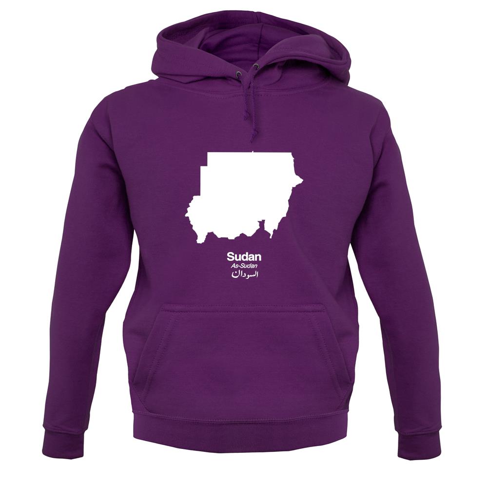 Sudan Silhouette unisex hoodie Sudan Silhouette unisex hoodie