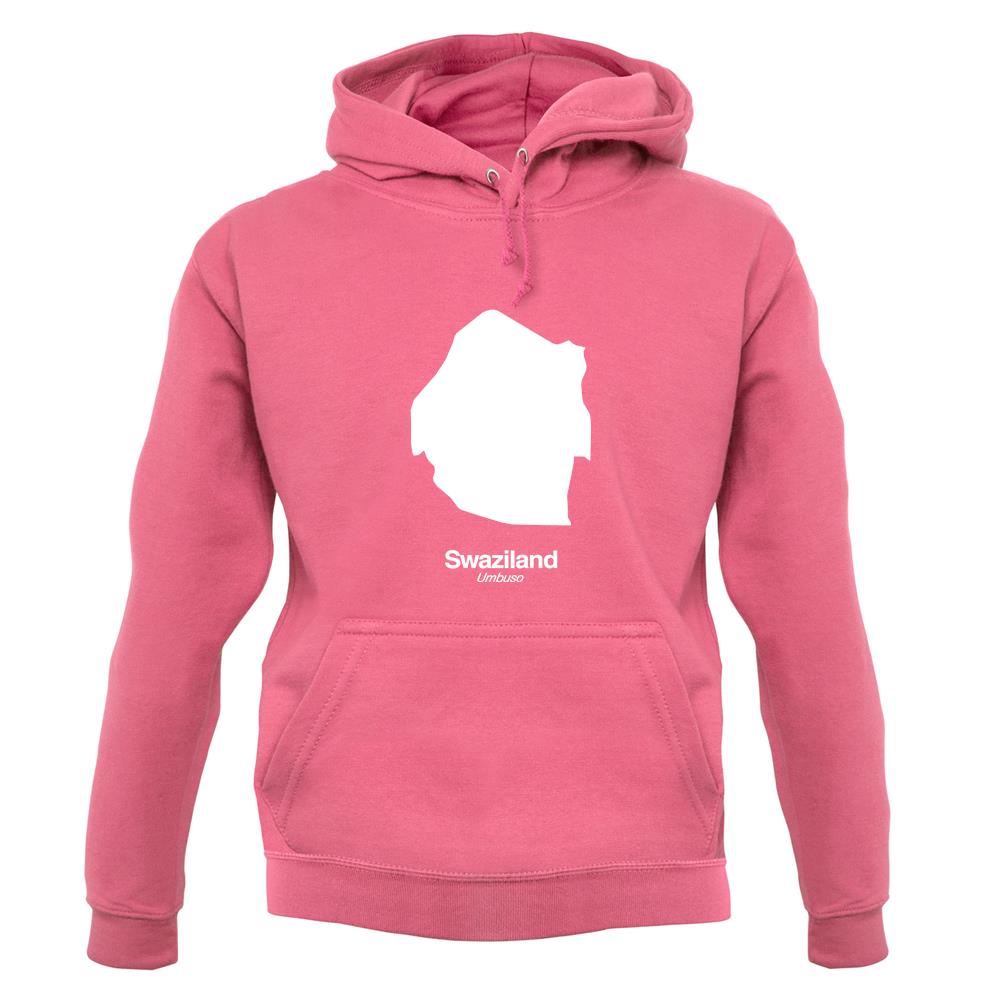 Swaziland Silhouette unisex hoodie Swaziland Silhouette unisex hoodie