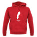 Sweden Silhouette unisex hoodie Sweden Silhouette unisex hoodie
