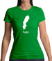 Sweden Silhouette Womens T-Shirt Sweden Silhouette Womens T-Shirt