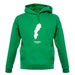 Sweden Silhouette unisex hoodie Sweden Silhouette unisex hoodie