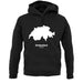 Switzerland Silhouette unisex hoodie Switzerland Silhouette unisex hoodie