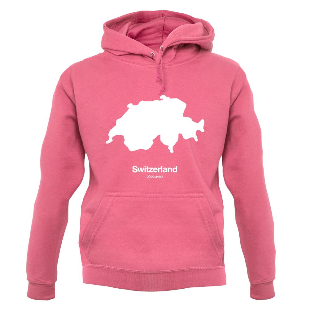 Switzerland Silhouette unisex hoodie Switzerland Silhouette unisex hoodie