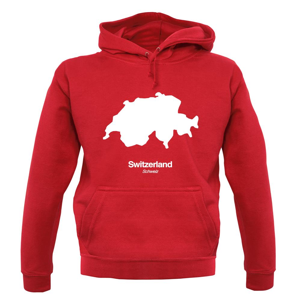 Switzerland Silhouette unisex hoodie Switzerland Silhouette unisex hoodie