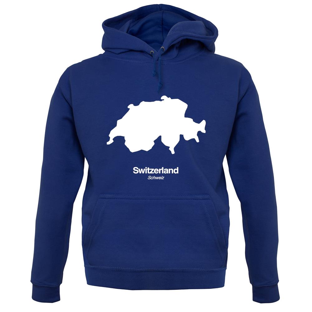 Switzerland Silhouette unisex hoodie Switzerland Silhouette unisex hoodie