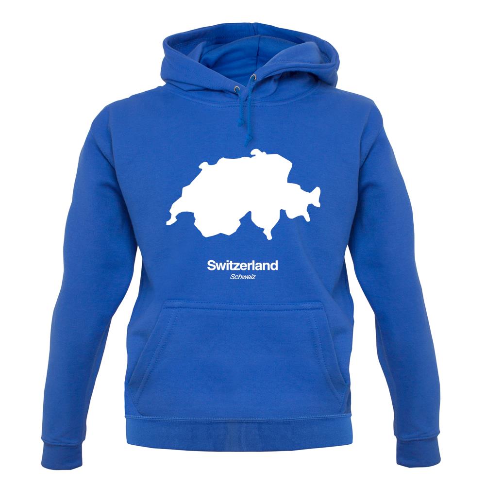 Switzerland Silhouette unisex hoodie Switzerland Silhouette unisex hoodie