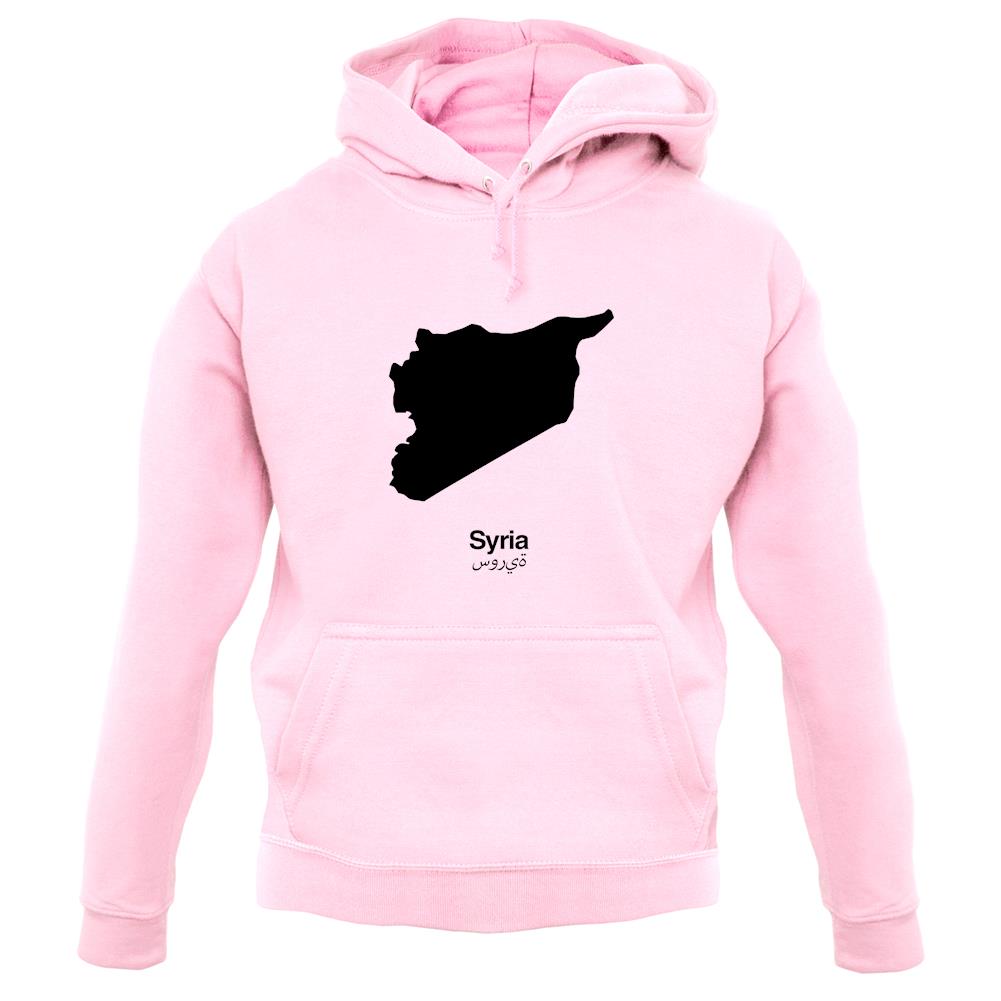 Syria Silhouette unisex hoodie Syria Silhouette unisex hoodie