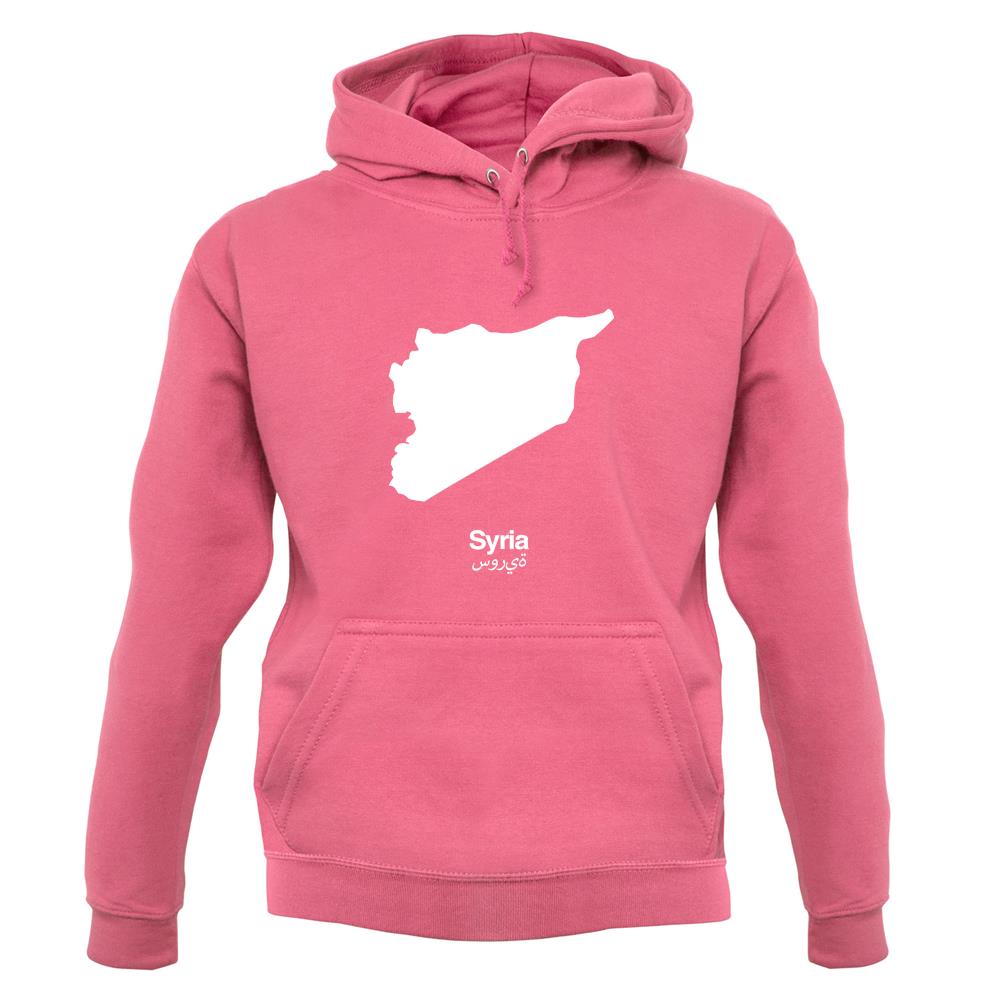 Syria Silhouette unisex hoodie Syria Silhouette unisex hoodie