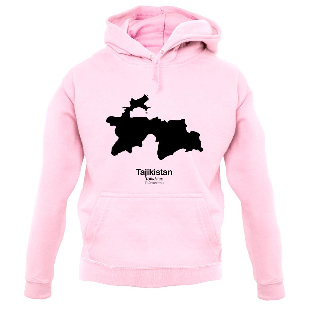 Tajikistan Silhouette unisex hoodie Tajikistan Silhouette unisex hoodie