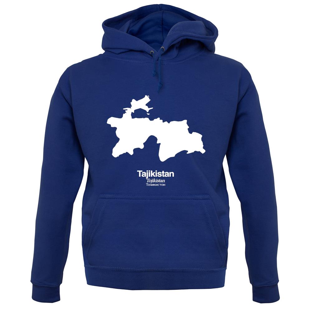 Tajikistan Silhouette unisex hoodie Tajikistan Silhouette unisex hoodie