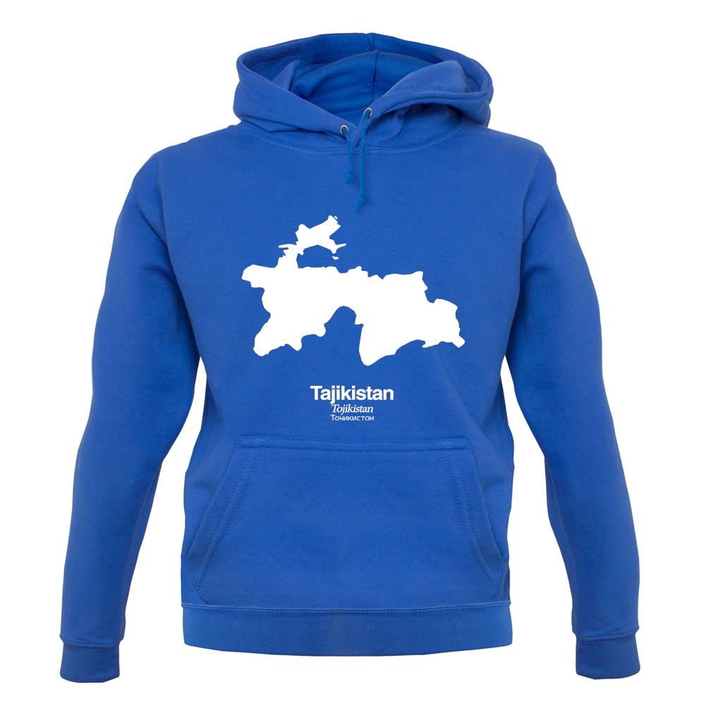 Tajikistan Silhouette unisex hoodie Tajikistan Silhouette unisex hoodie