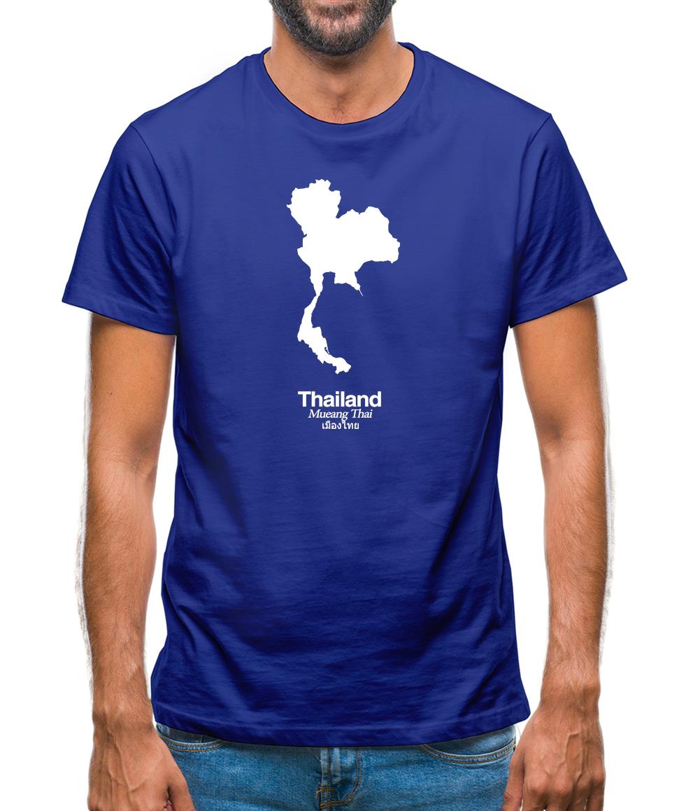 Thailand Silhouette Mens T-Shirt Thailand Silhouette Mens T-Shirt