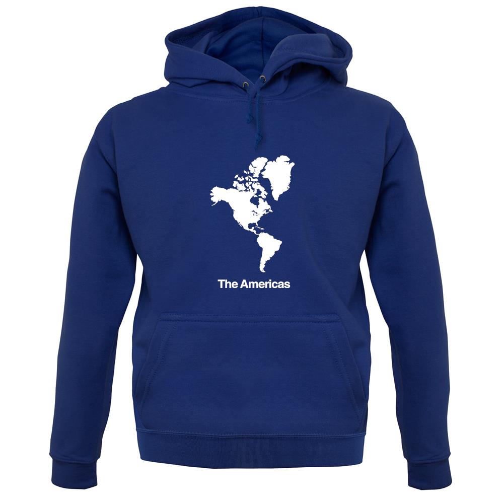 The Americas Silhouette unisex hoodie The Americas Silhouette unisex hoodie