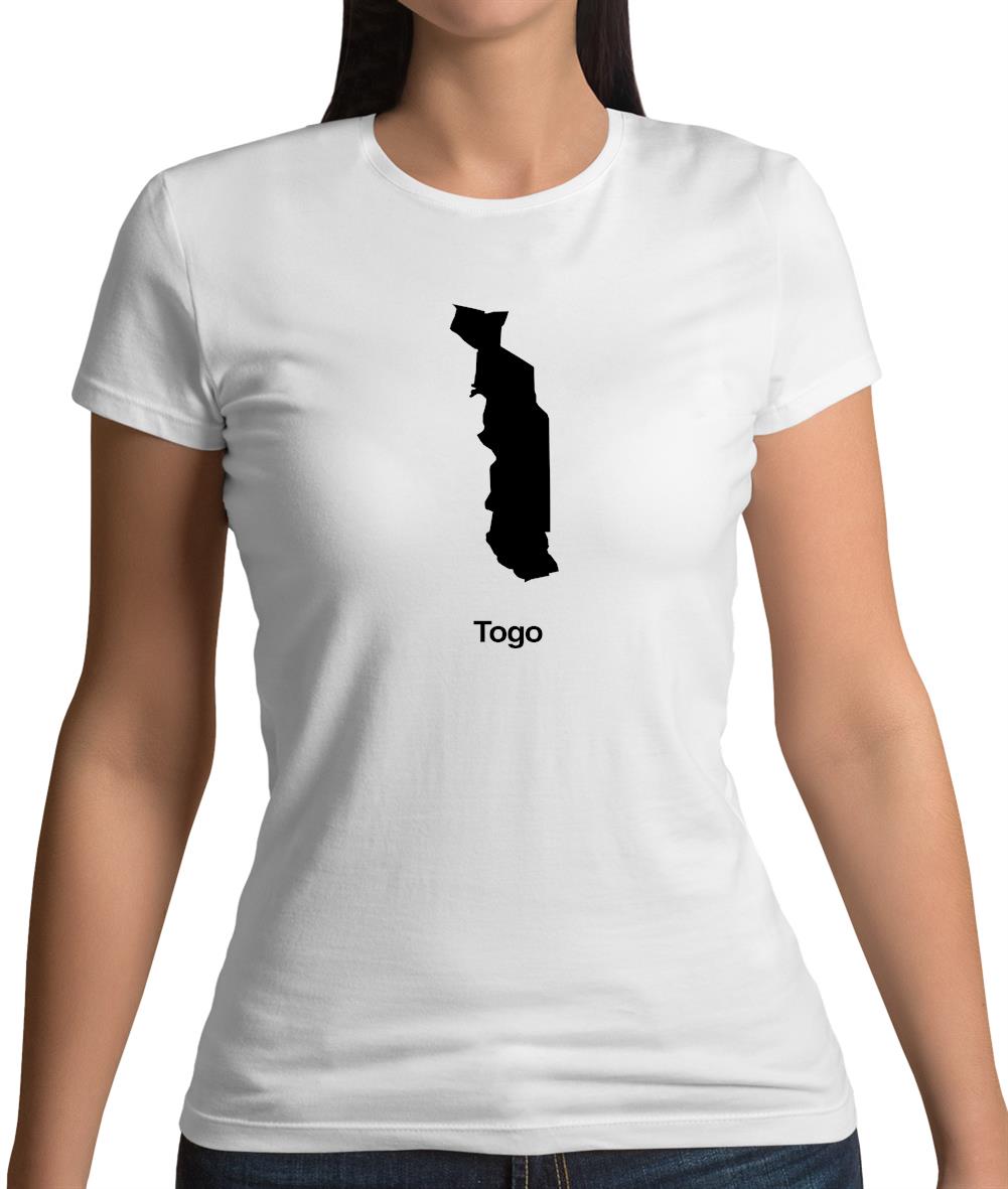 Togo Silhouette Womens T-Shirt Togo Silhouette Womens T-Shirt