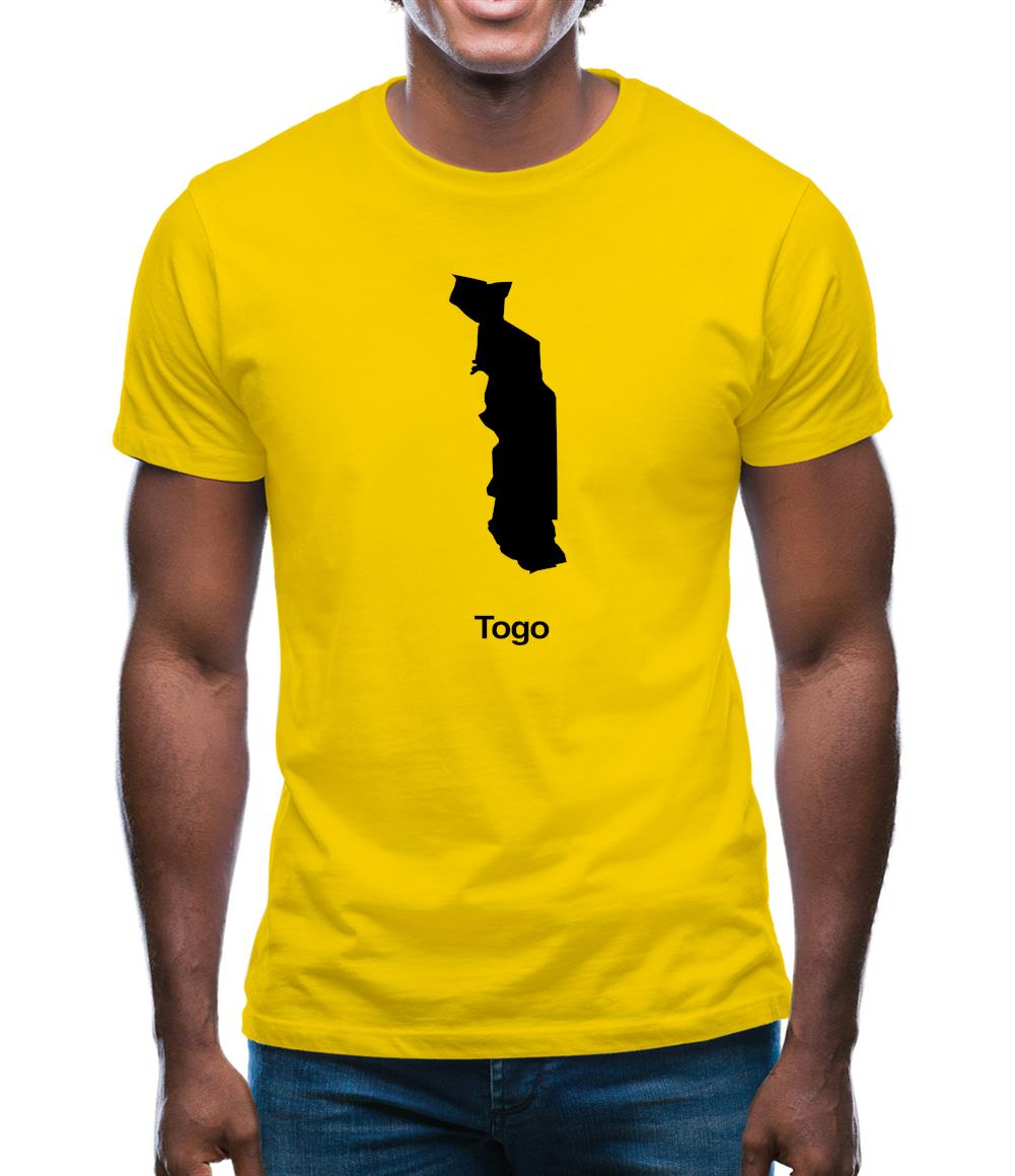 Togo Silhouette Mens T-Shirt Togo Silhouette Mens T-Shirt