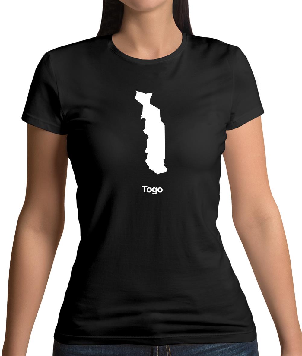 Togo Silhouette Womens T-Shirt Togo Silhouette Womens T-Shirt