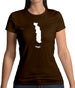 Togo Silhouette Womens T-Shirt Togo Silhouette Womens T-Shirt
