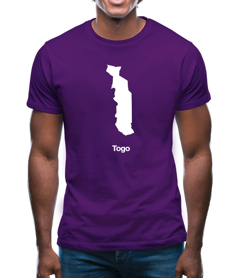 Togo Silhouette Mens T-Shirt Togo Silhouette Mens T-Shirt