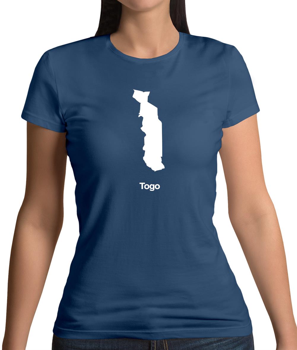 Togo Silhouette Womens T-Shirt Togo Silhouette Womens T-Shirt