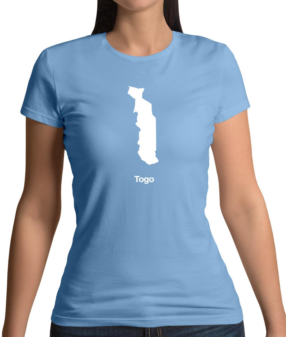 Togo Silhouette Womens T-Shirt Togo Silhouette Womens T-Shirt