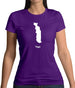 Togo Silhouette Womens T-Shirt Togo Silhouette Womens T-Shirt