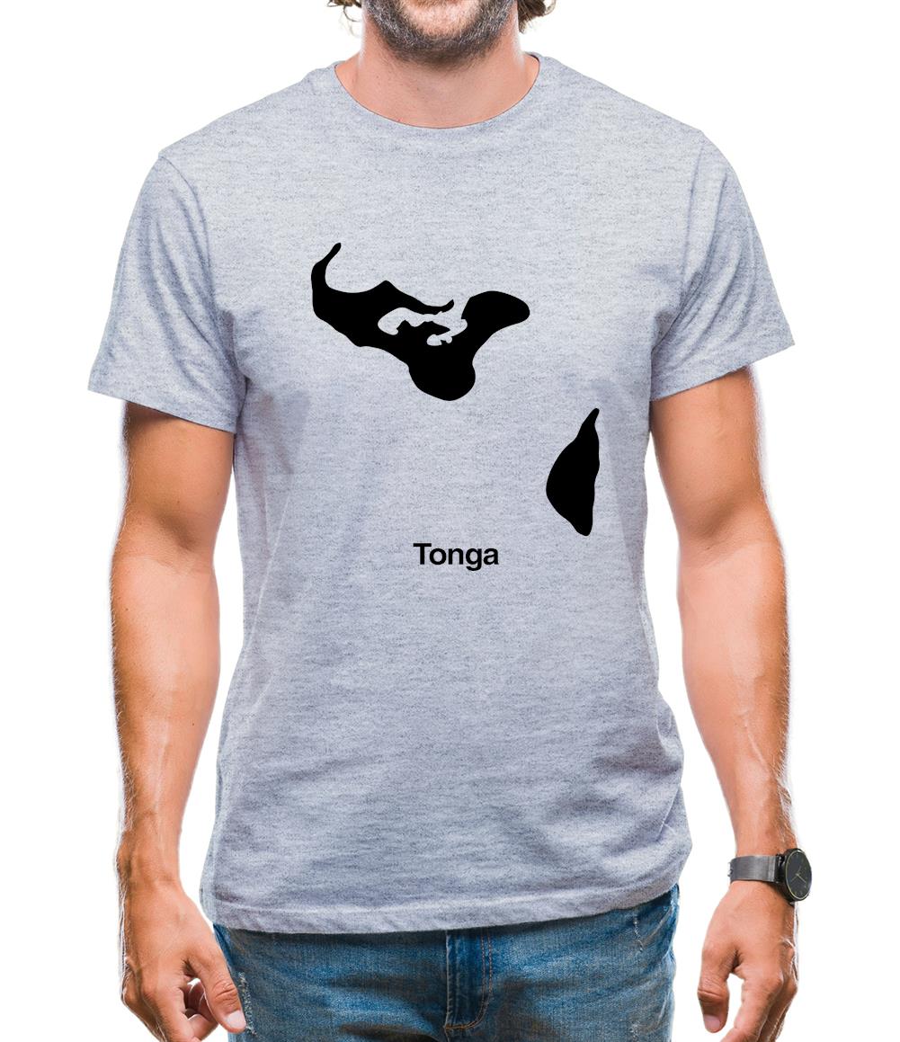 Tonga Silhouette Mens T-Shirt Tonga Silhouette Mens T-Shirt