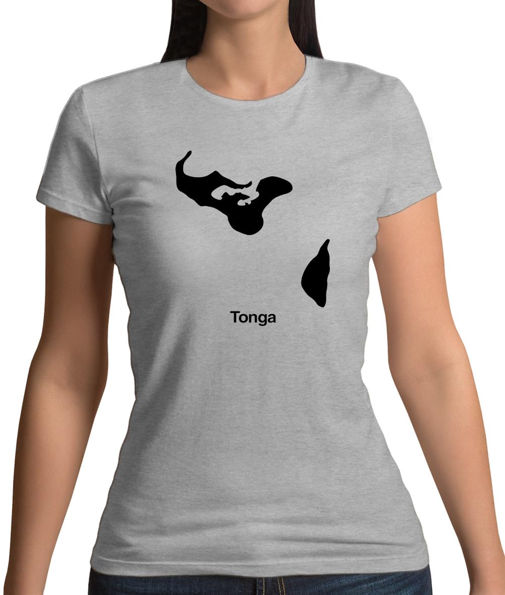 Tonga Silhouette Womens T-Shirt Tonga Silhouette Womens T-Shirt