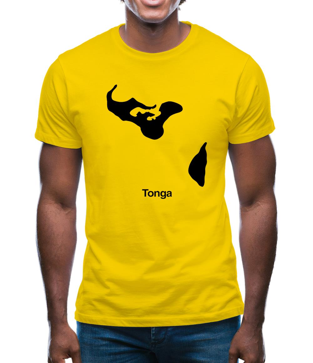Tonga Silhouette Mens T-Shirt Tonga Silhouette Mens T-Shirt