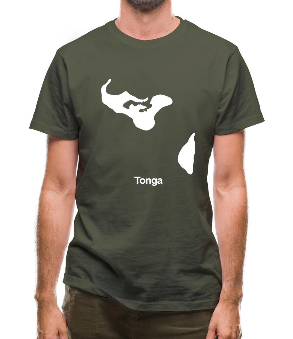Tonga Silhouette Mens T-Shirt Tonga Silhouette Mens T-Shirt