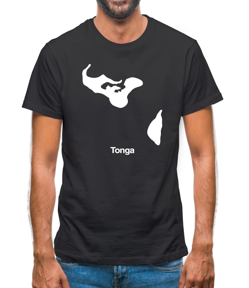 Tonga Silhouette Mens T-Shirt Tonga Silhouette Mens T-Shirt