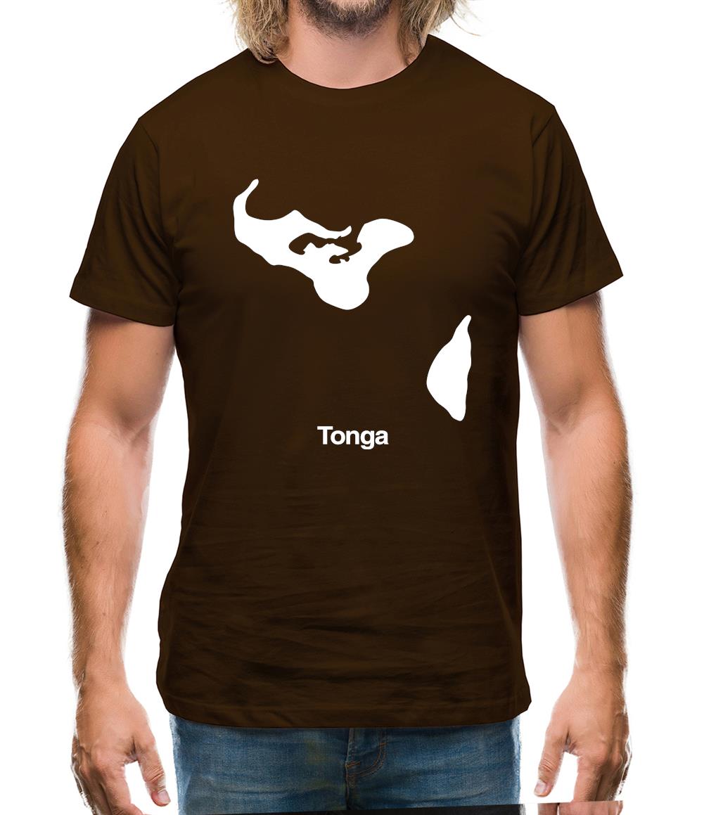 Tonga Silhouette Mens T-Shirt Tonga Silhouette Mens T-Shirt