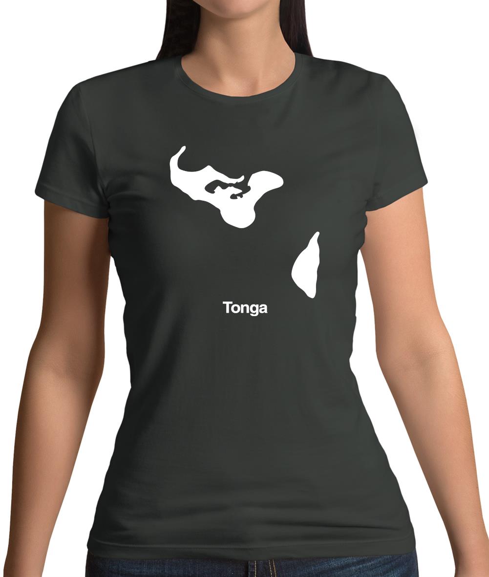 Tonga Silhouette Womens T-Shirt Tonga Silhouette Womens T-Shirt