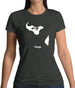 Tonga Silhouette Womens T-Shirt Tonga Silhouette Womens T-Shirt