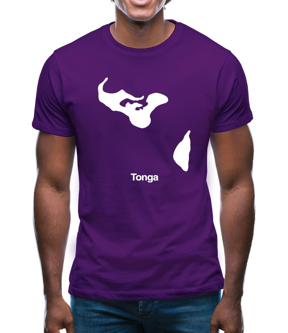 Tonga Silhouette Mens T-Shirt Tonga Silhouette Mens T-Shirt