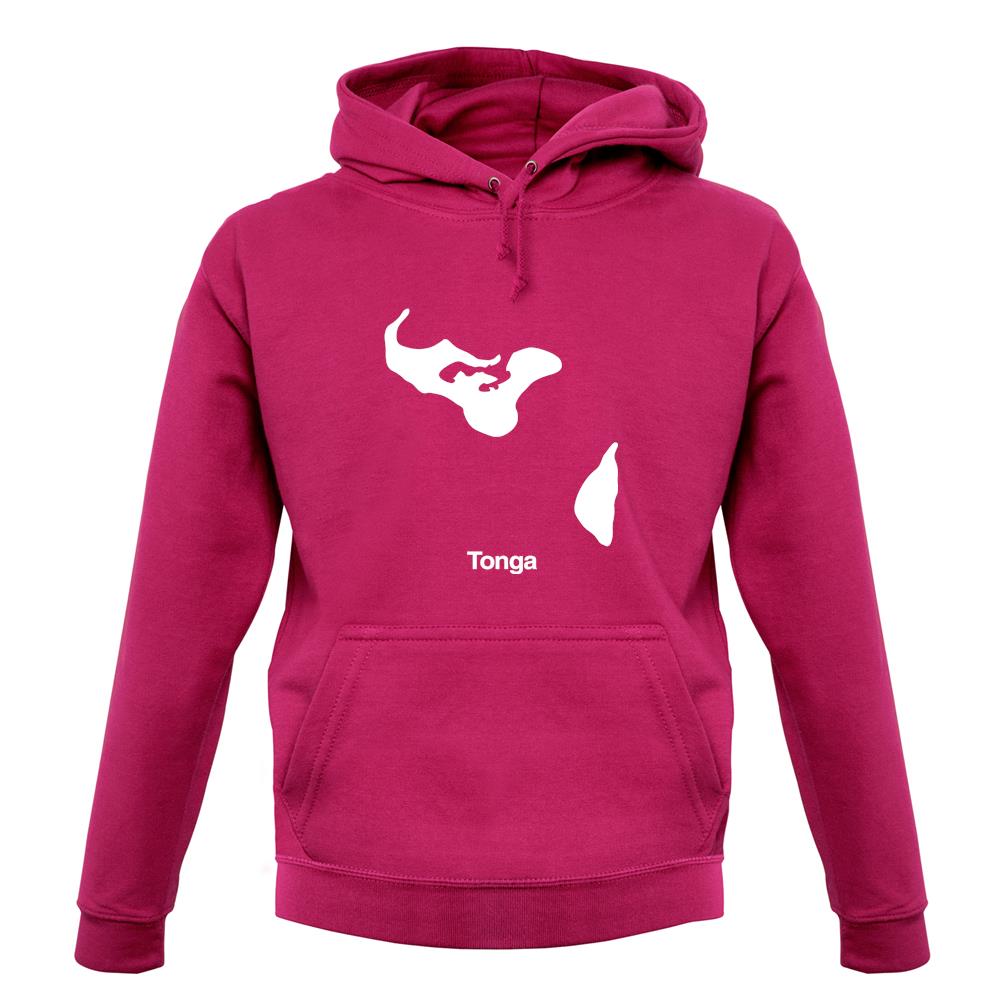 Tonga Silhouette unisex hoodie Tonga Silhouette unisex hoodie