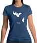 Tonga Silhouette Womens T-Shirt Tonga Silhouette Womens T-Shirt