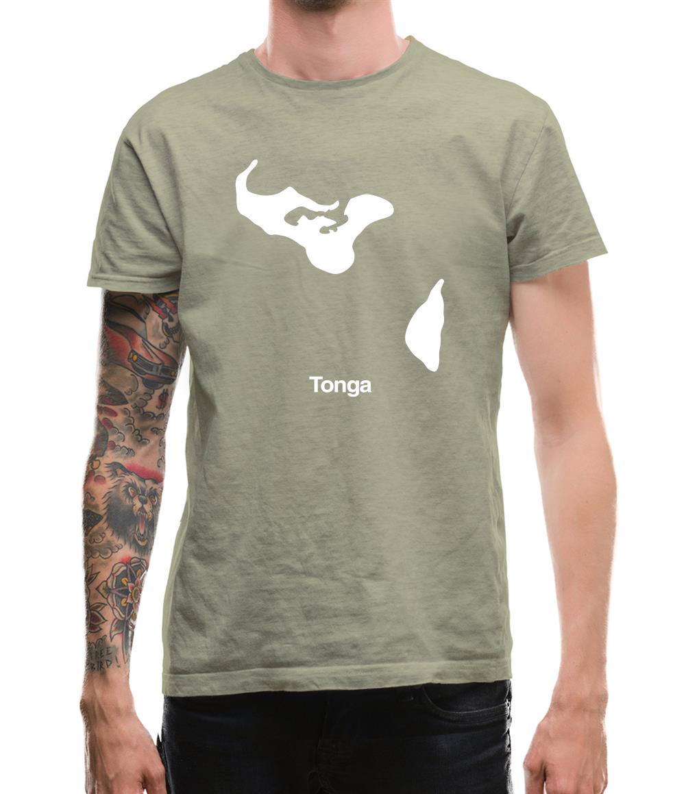 Tonga Silhouette Mens T-Shirt Tonga Silhouette Mens T-Shirt