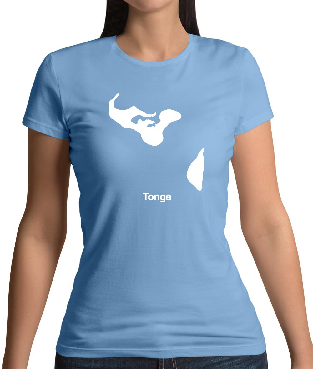Tonga Silhouette Womens T-Shirt Tonga Silhouette Womens T-Shirt