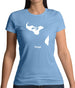 Tonga Silhouette Womens T-Shirt Tonga Silhouette Womens T-Shirt